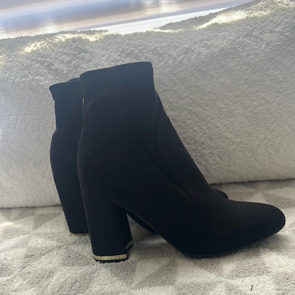 GUESS Black Ankle Boots